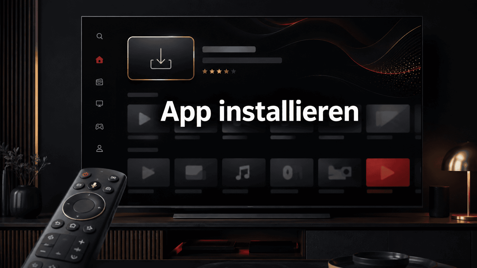 IPTV App auf Android TV über Google Play installieren