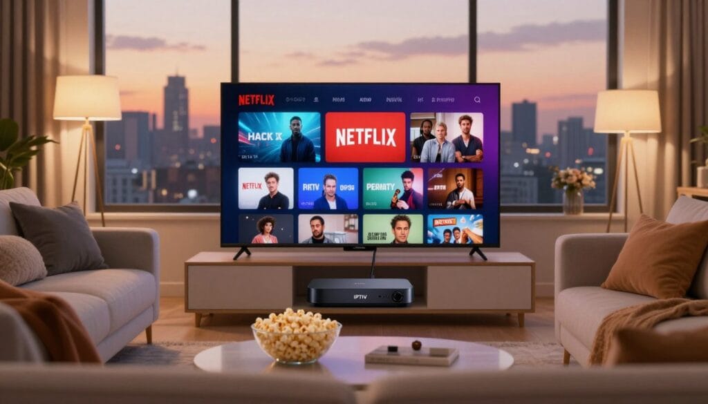 Netflix auf IPTV Zugriff auf eine große Auswahl an Inhalten mit Germany IPTV Pro
