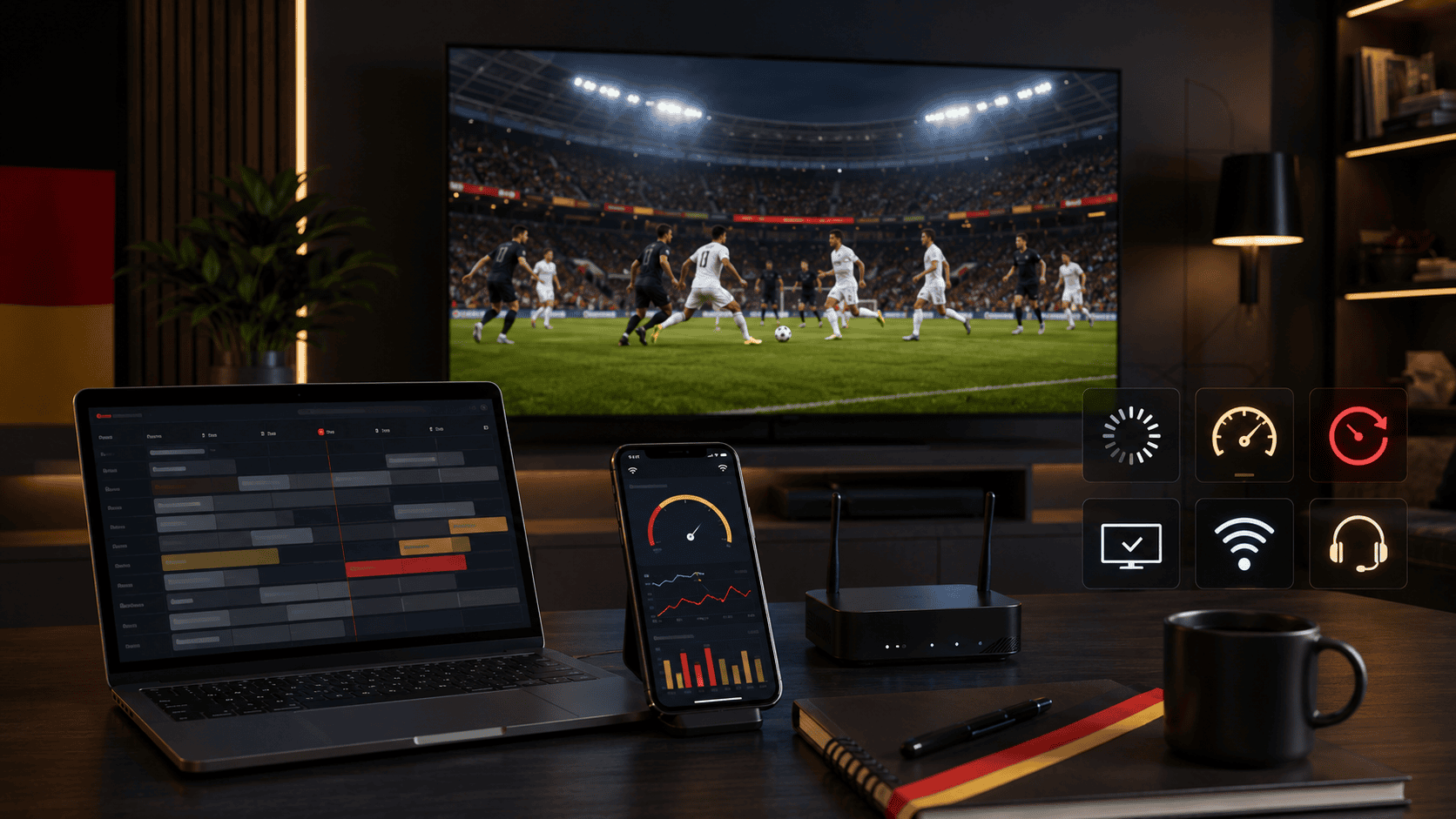 Bundesliga IPTV Praxistest für Stabilität EPG und Bildqualität