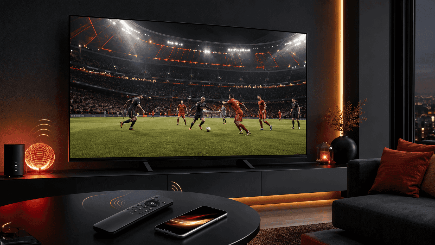 Bundesliga live mit IPTV auf Smart TV sehen