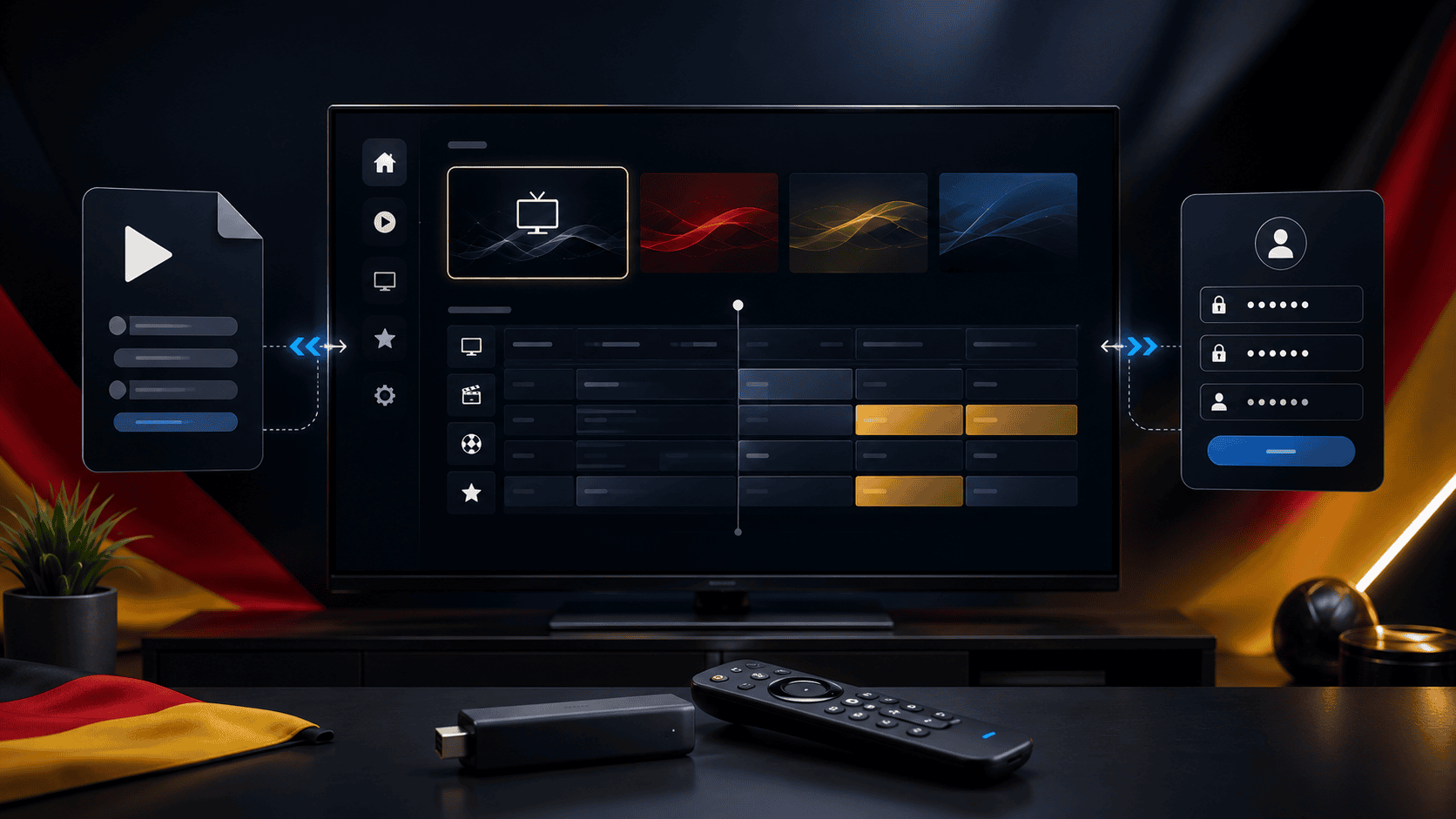 M3U und Xtream Codes Login auf Fire TV Stick sicher einrichten