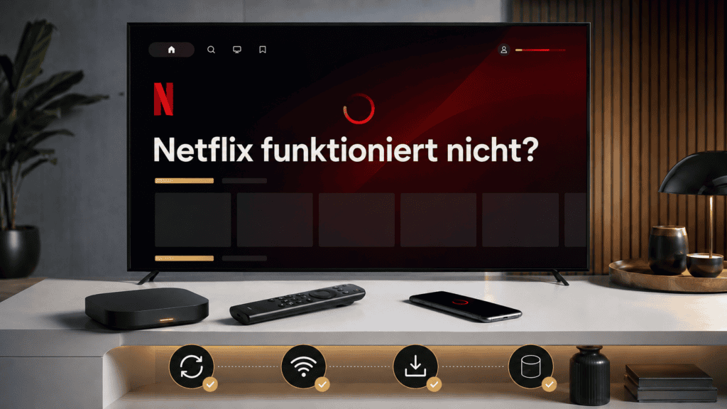 Netflix auf Fire TV funktioniert nicht und wird überprüft