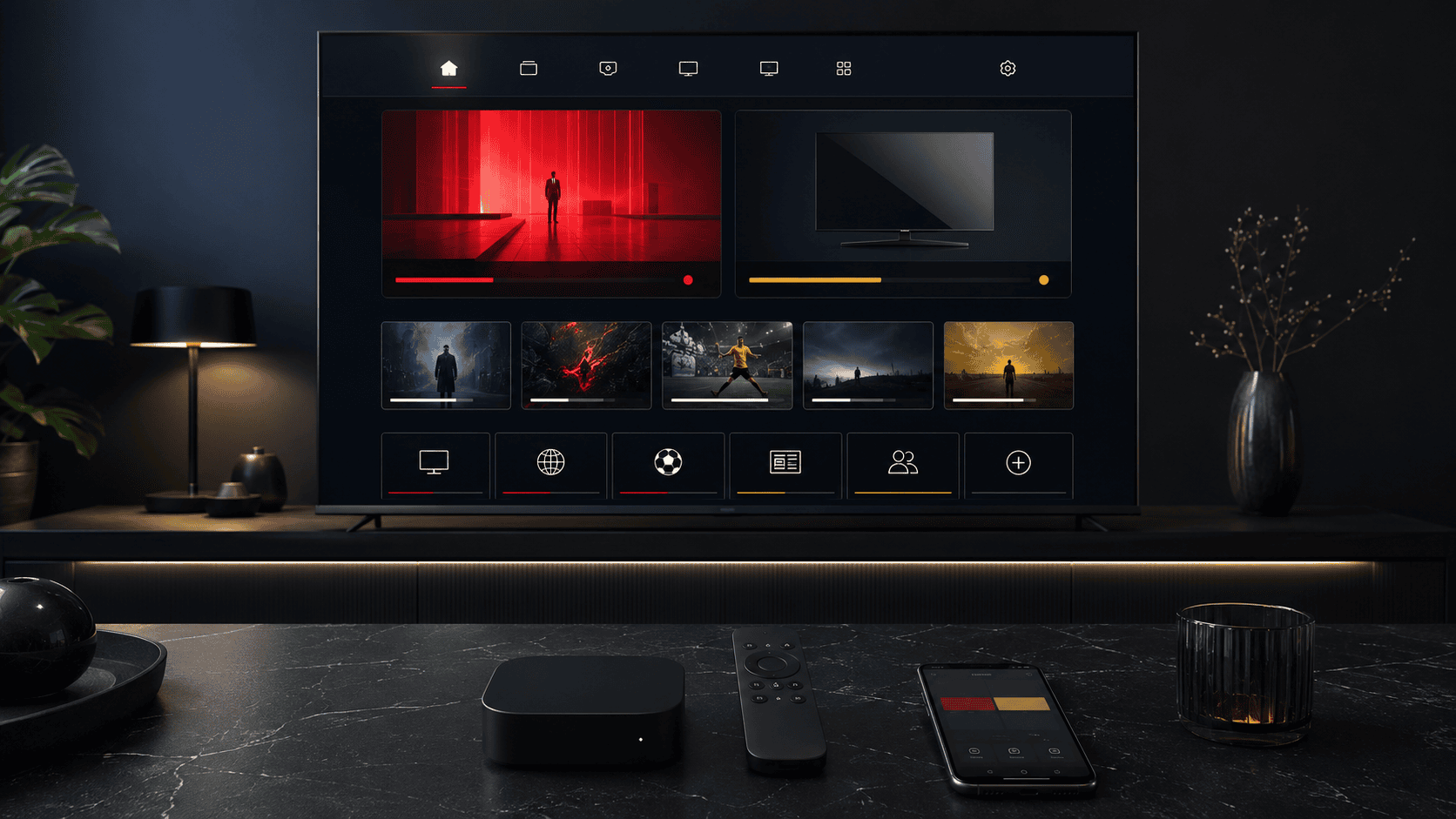 Netflix und IPTV kombinieren auf Smart TV und Fire TV