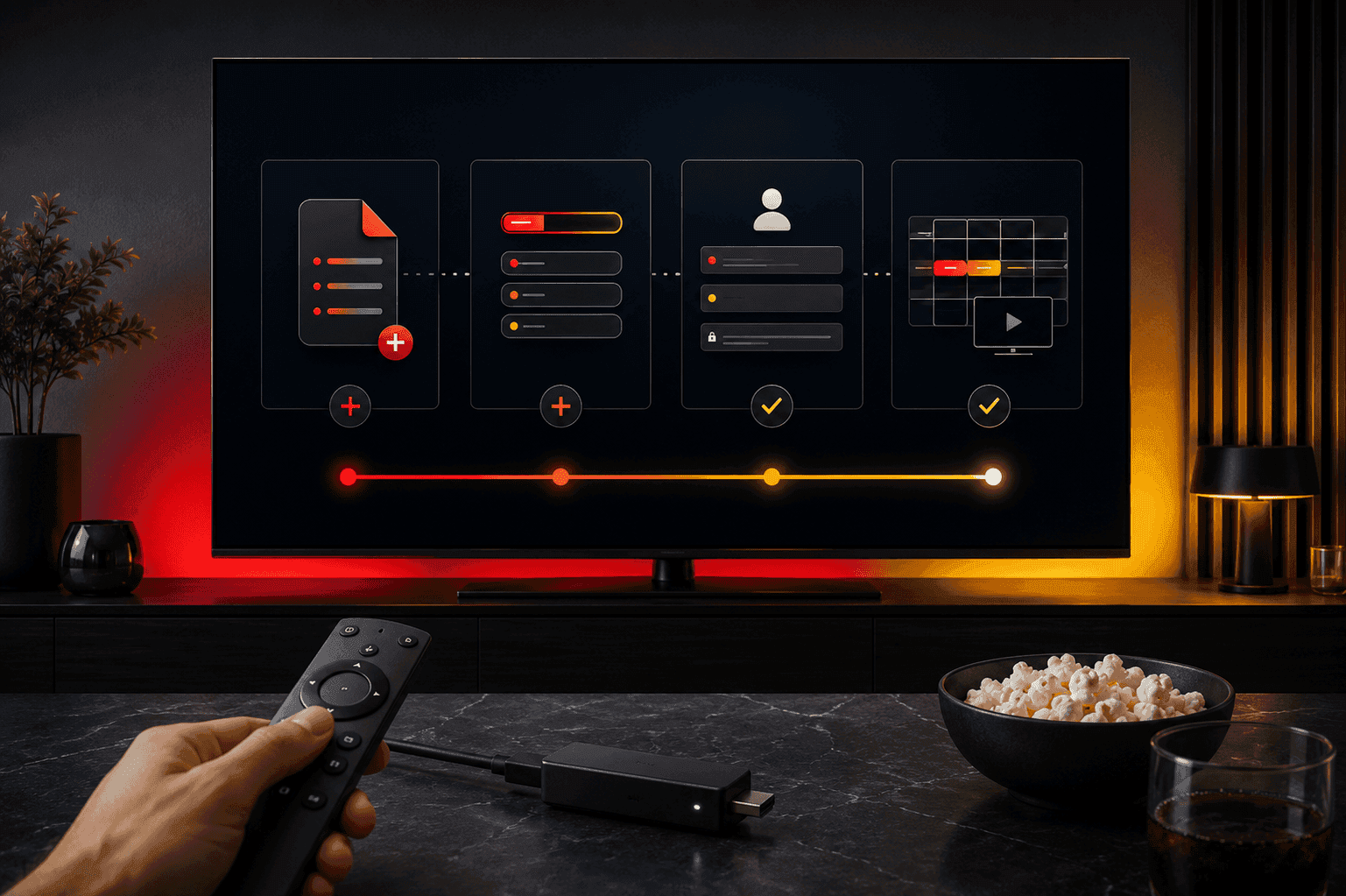 Smart IPTV auf Firestick mit M3U Xtream Codes und EPG einrichten