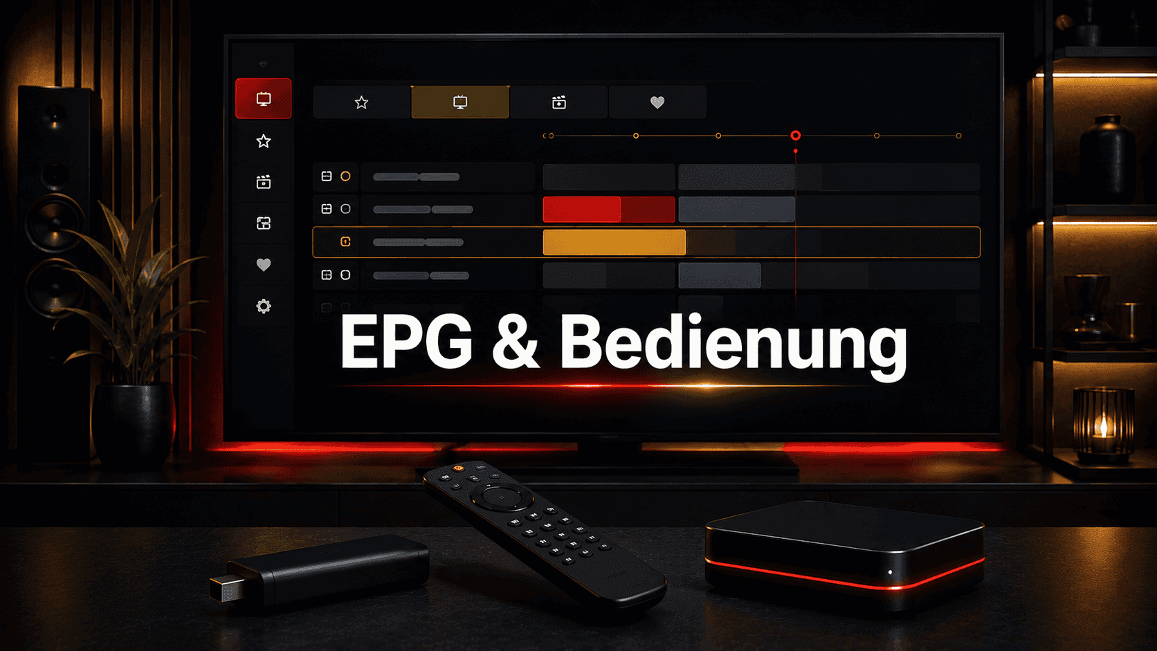 TiviMate auf Fire TV und Android TV mit EPG und Fernbedienung vergleichen