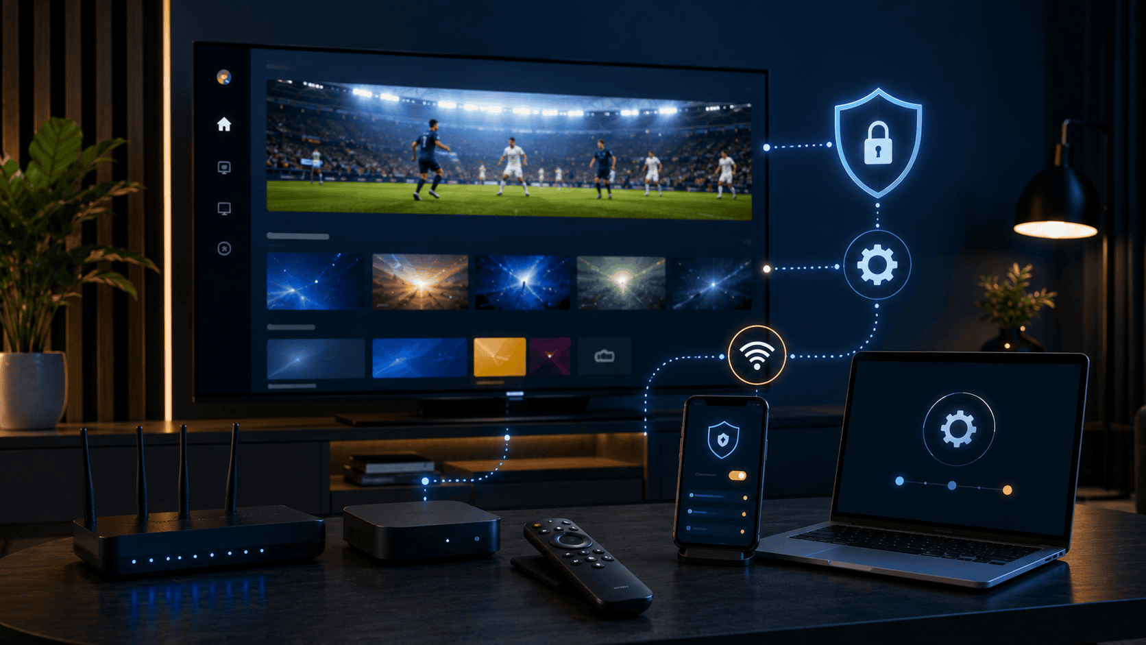 VPN Einrichtung für IPTV auf Fire TV Stick Android TV und Router